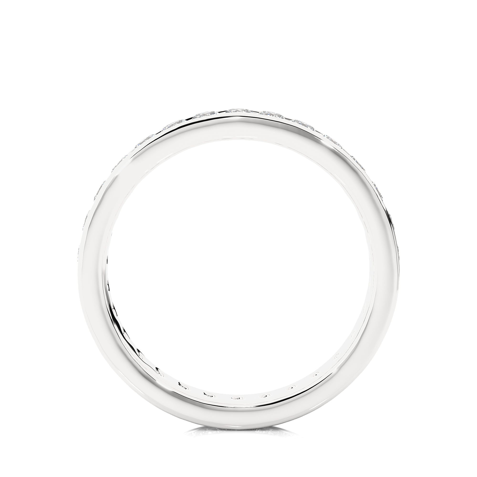 1.04 Carat H Color VS1 Clarity Diamond Studded Natural Diamond Ring.